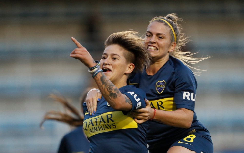 Yamila Rodríguez cumplió el sueño de jugar en La Bombonera