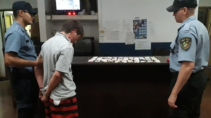 Sorprendieron a un joven robando dentro de una agencia de quinielas