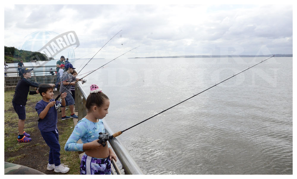 Torneo de costa, los chicos pescaron en el Pira Pytá