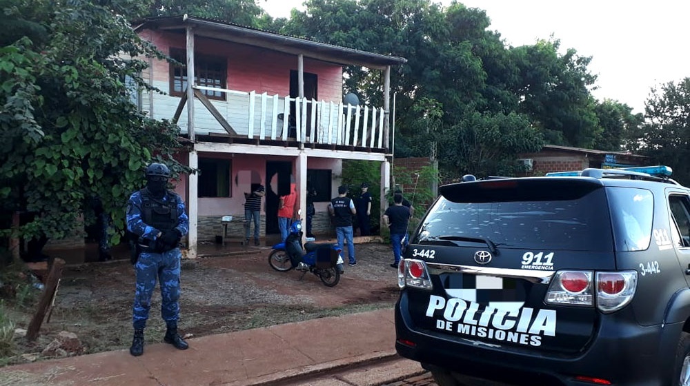 Desmantelan aguantadero narco, incautan droga y detienen a una mujer