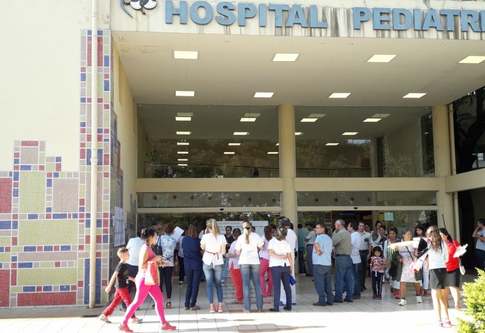Nueva asamblea de trabajadores en el Hospital Pediátrico