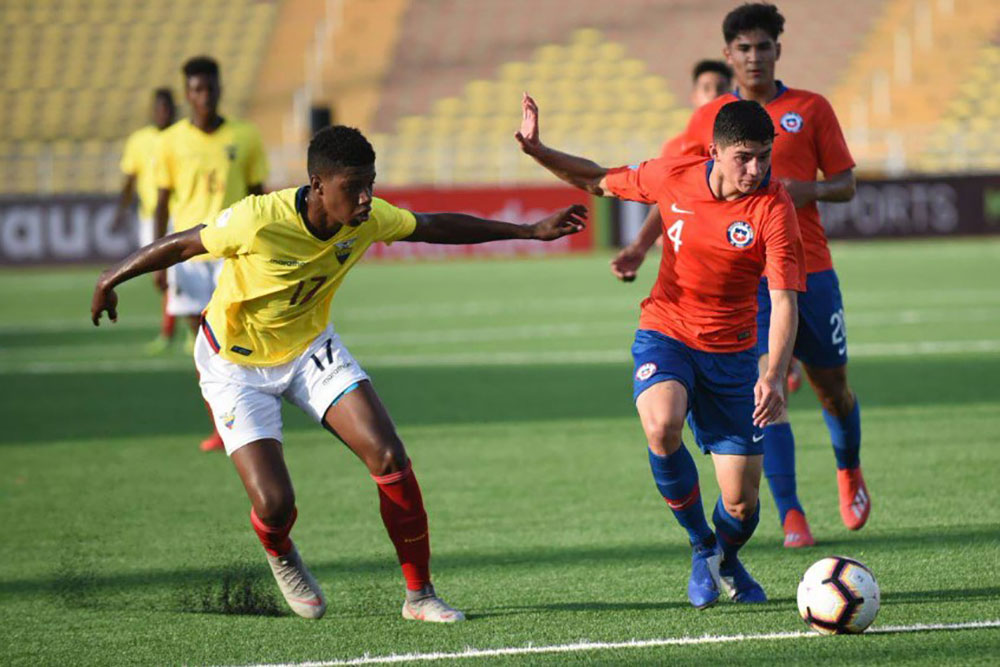 Sudamericano Sub-17:  Chile es el líder del hexagonal