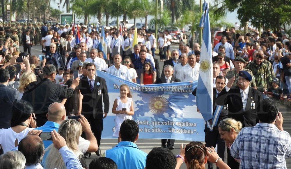 Emotivo homenaje en Posadas a los veteranos y caídos en Malvinas