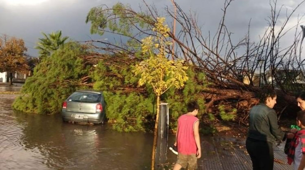 Temporal fatal en el sur de Mendoza: un muerto y un herido