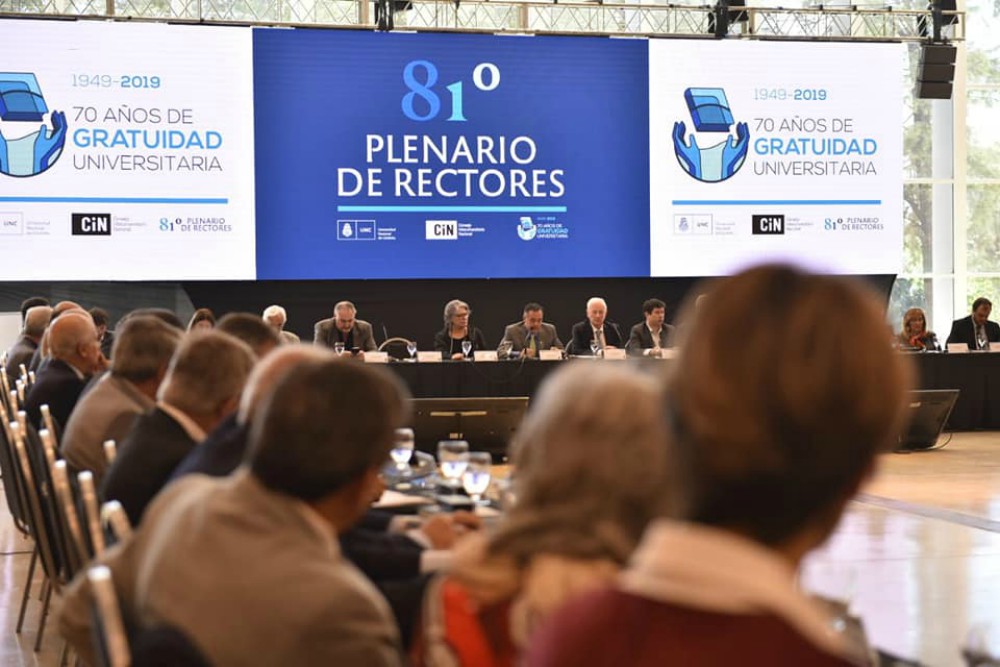 La UNaM presente en el Plenario de Rectores del CIN