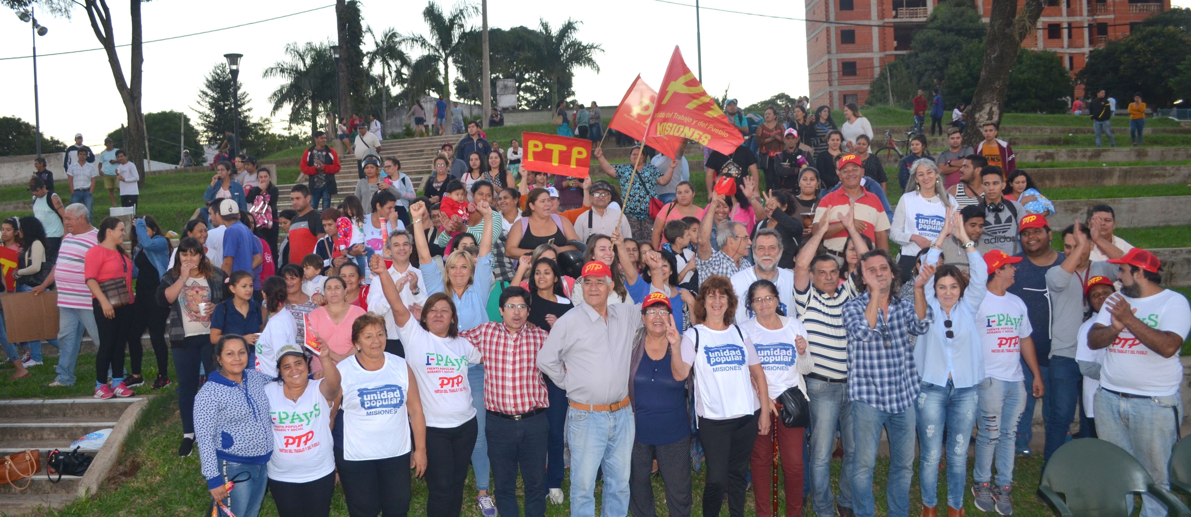 Hoy será el acto de cierre de campaña del FPAyS en Posadas
