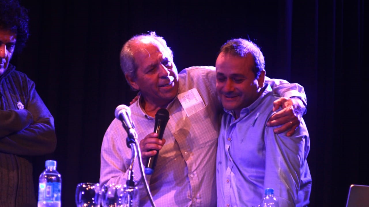 Oscar Herrera Ahuad estuvo con músicos populares