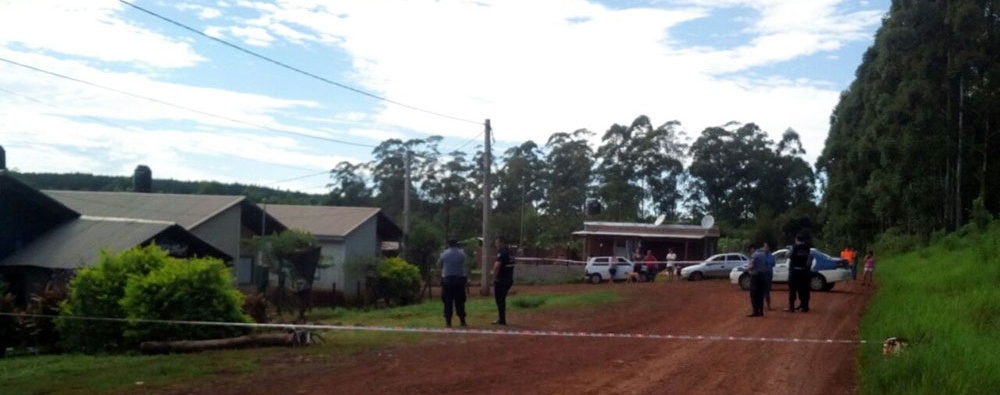 LA ESCENA. El miércoles 21 de marzo de 2018 en el barrio Esperanza de Puerto Piray se registró el asesinato.
