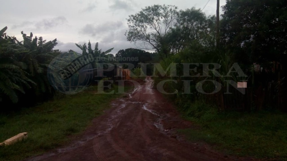 A raíz de las lluvias se asiste a dos familias en Concepción