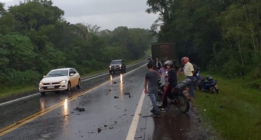 Ciudadana brasileña falleció en siniestro vial en la ruta 12
