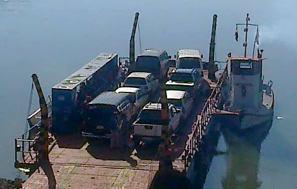 Desmienten reactivación del servicio de balsas Eldorado-Otaño