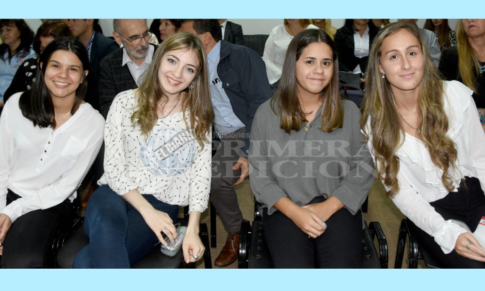 Cuatro alumnas de la UCAMI recibieron la beca “Dr. Alberto Andrés Boratti”