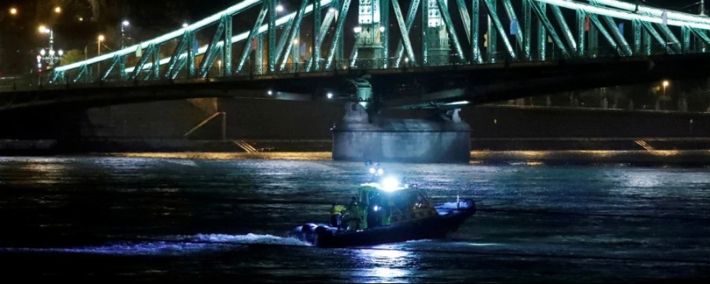 Siete muertos tras un naufragio en Budapest