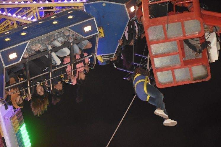 Terror en un parque de diversiones en San Juan