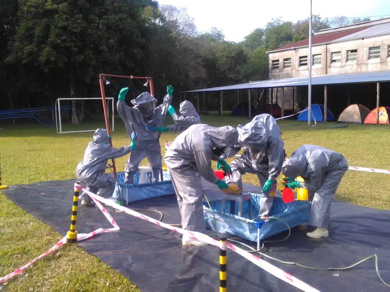 Bomberos Voluntarios de Oberá, únicos especializados en materiales peligrosos