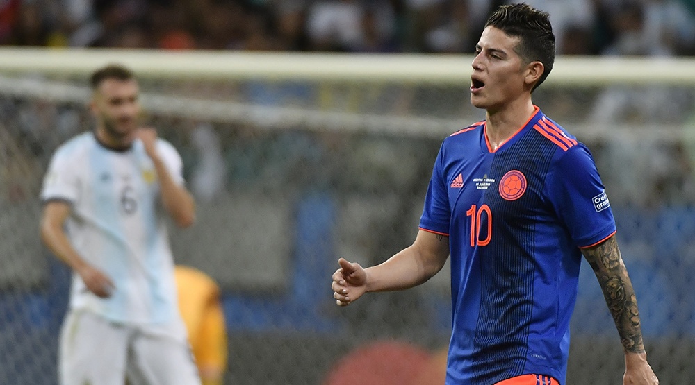 James Rodríguez anunció que se retira de la selección de Colombia