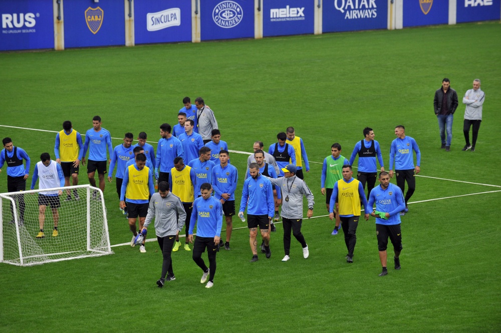 Boca comenzó la pretemporada sin caras nuevas