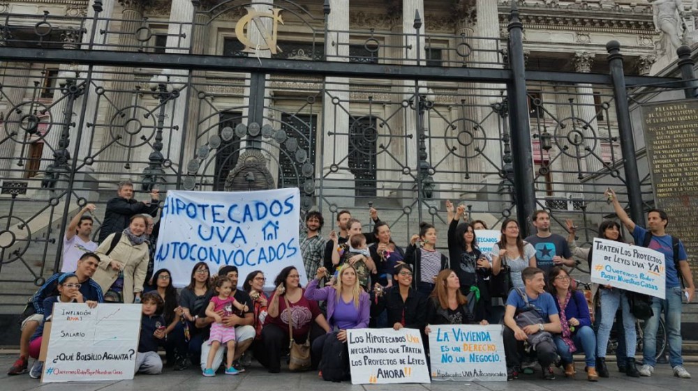 Los deudores de créditos UVA continúan exigiendo soluciones