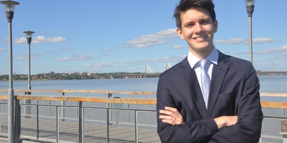 Misionero representará al país en congreso de jóvenes líderes de la ONU