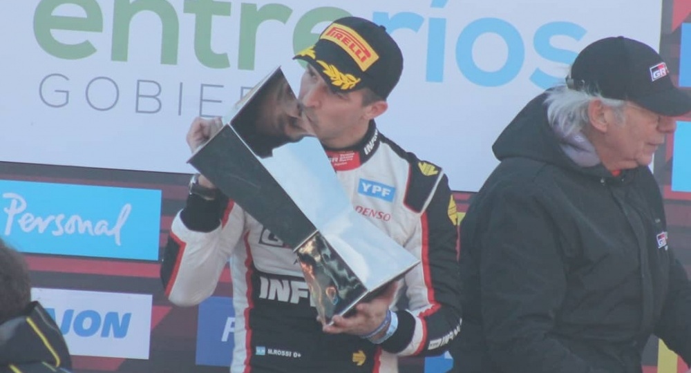 Matías Rossi festejó en Paraná