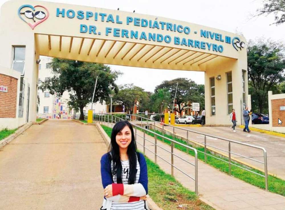 Pediatra misionera becada para formarse en medicina paliativa