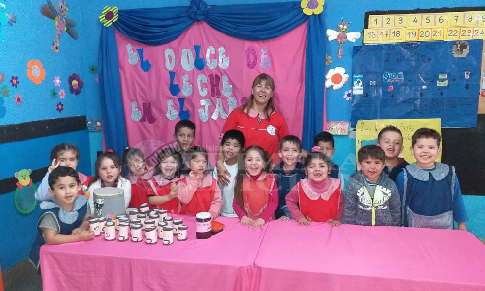 Los niños del NENI 2055 presentaron su Feria de Ciencias