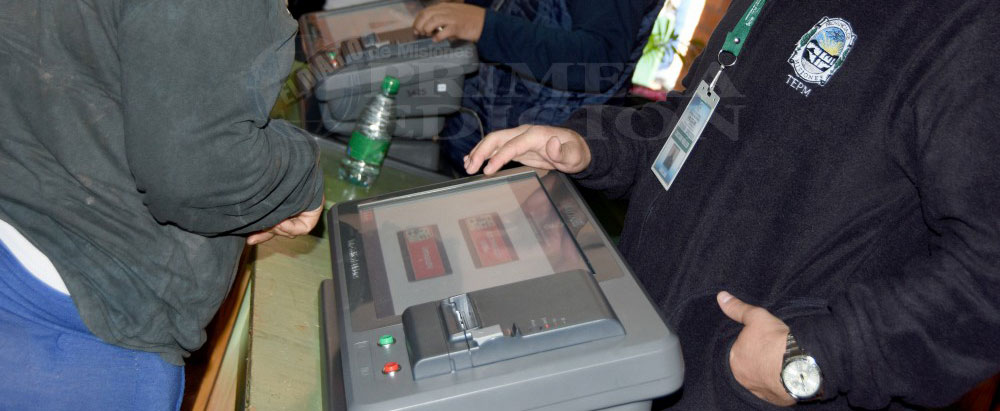 Candelaria vivió una jornada electoral diferente con el uso del voto electrónico