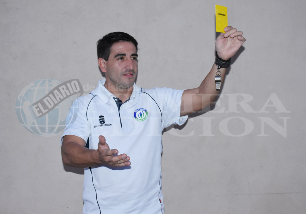 Mauricio Escalante, árbitro, “Creo que estamos a la altura de lo que esperan”