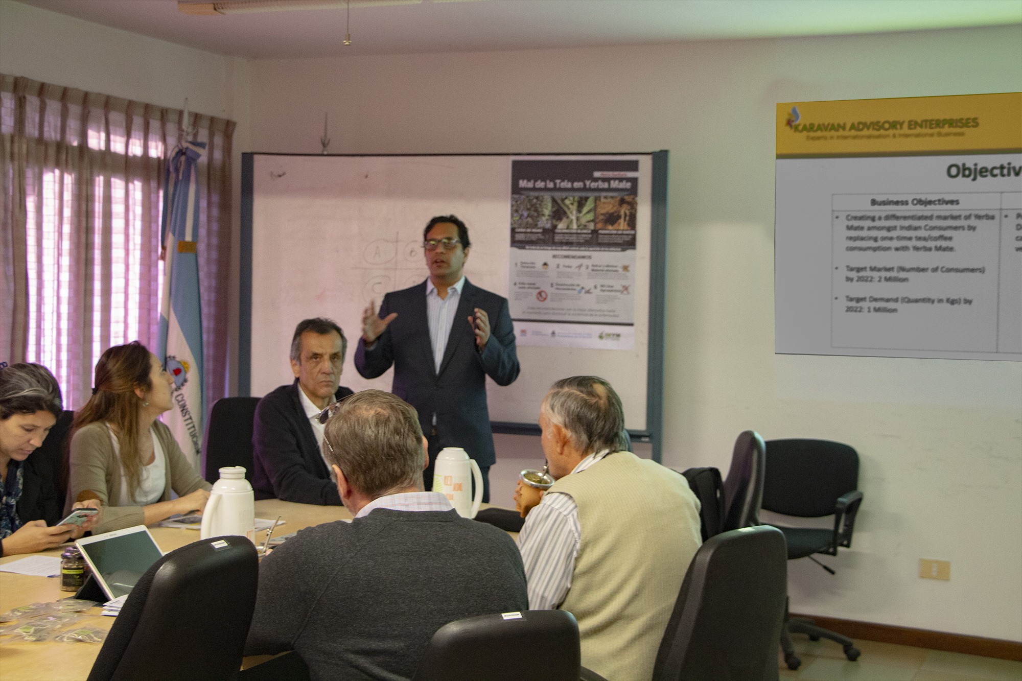 Avanza plan de marketing para mayor venta de yerba en India