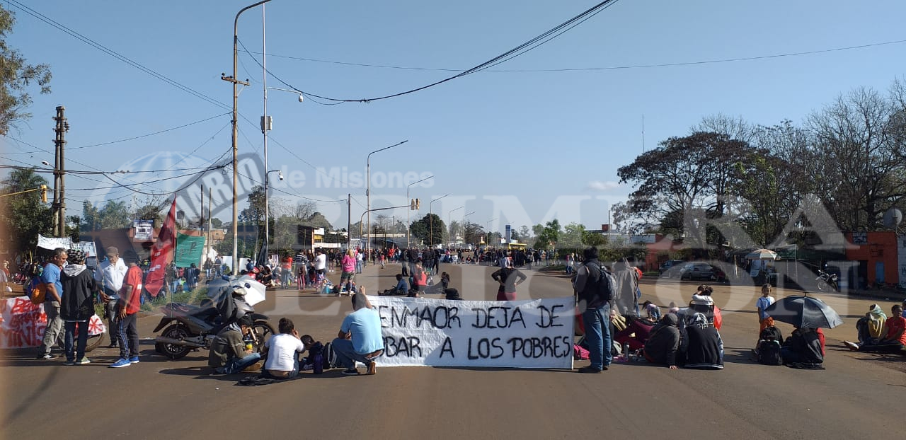 Polentazo: iniciaron los cortes de ruta en Misiones