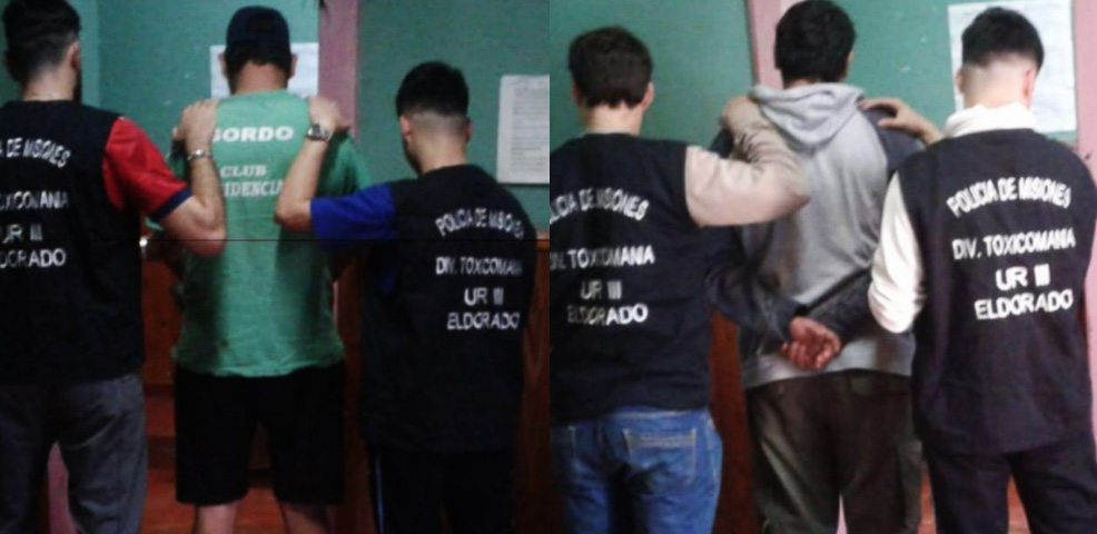 Narcomenudeo: dos hombres prófugos fueron capturados