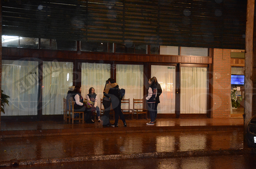 “Parece que el cielo está llorando por Evelin”