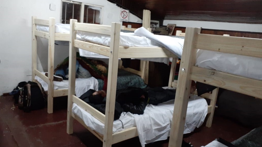 El Huracán resguardó a 27 personas en su primera noche de operativo contra el frío