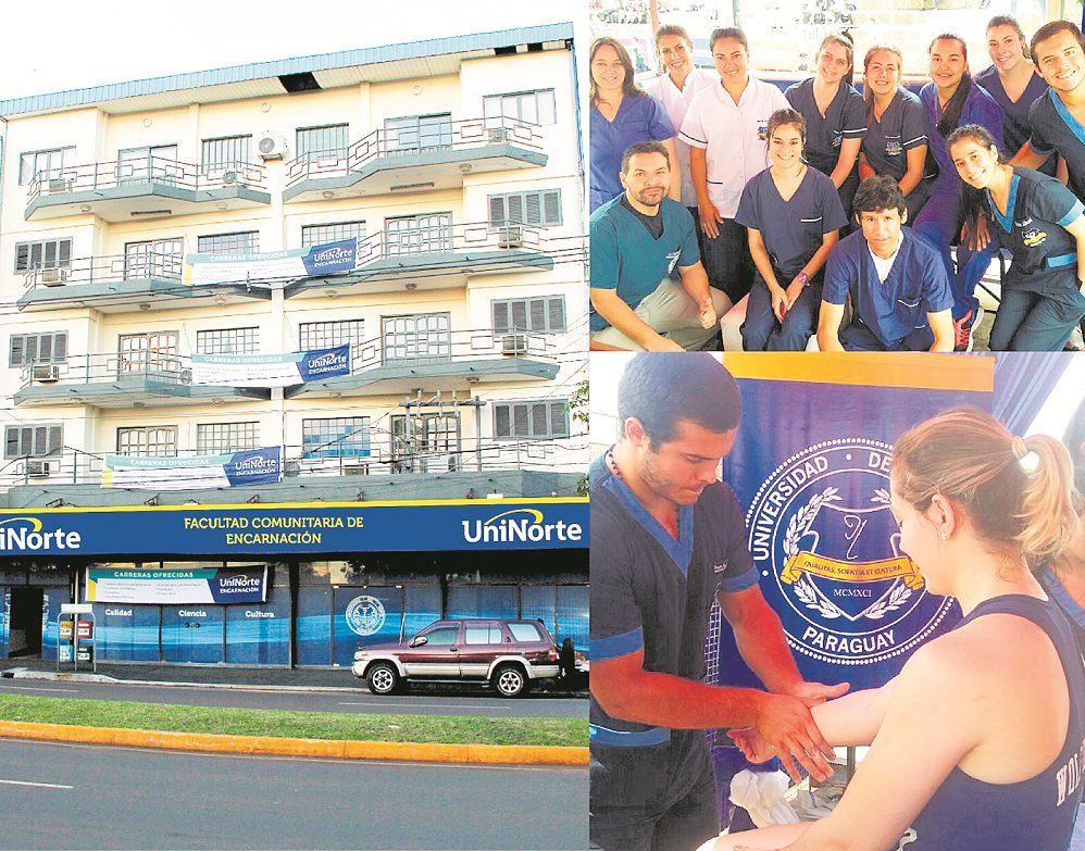 Licenciatura en Fisioterapia y Kinesiología en la Universidad del Norte en Encarnación