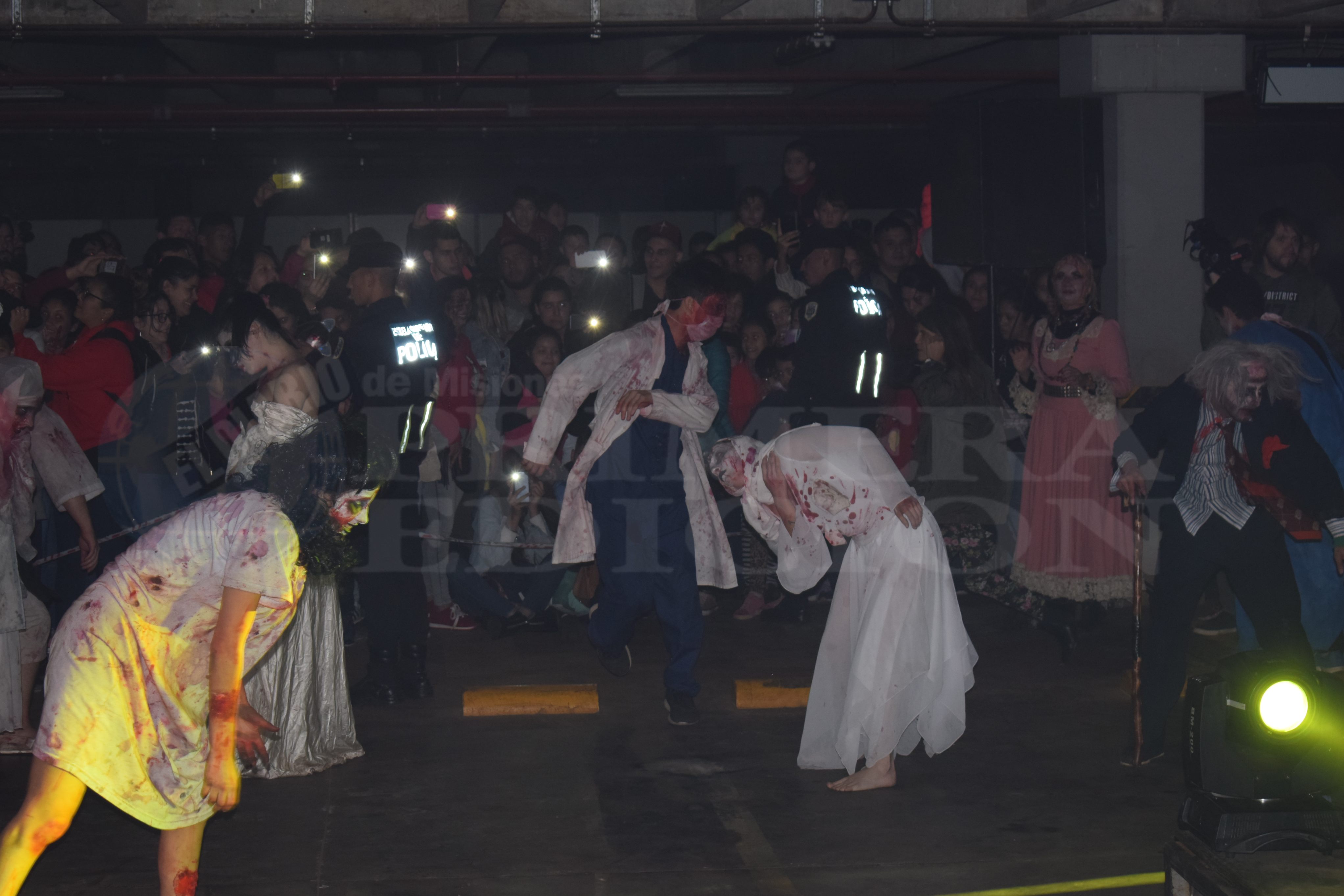 Invasión de zombies en el Parque