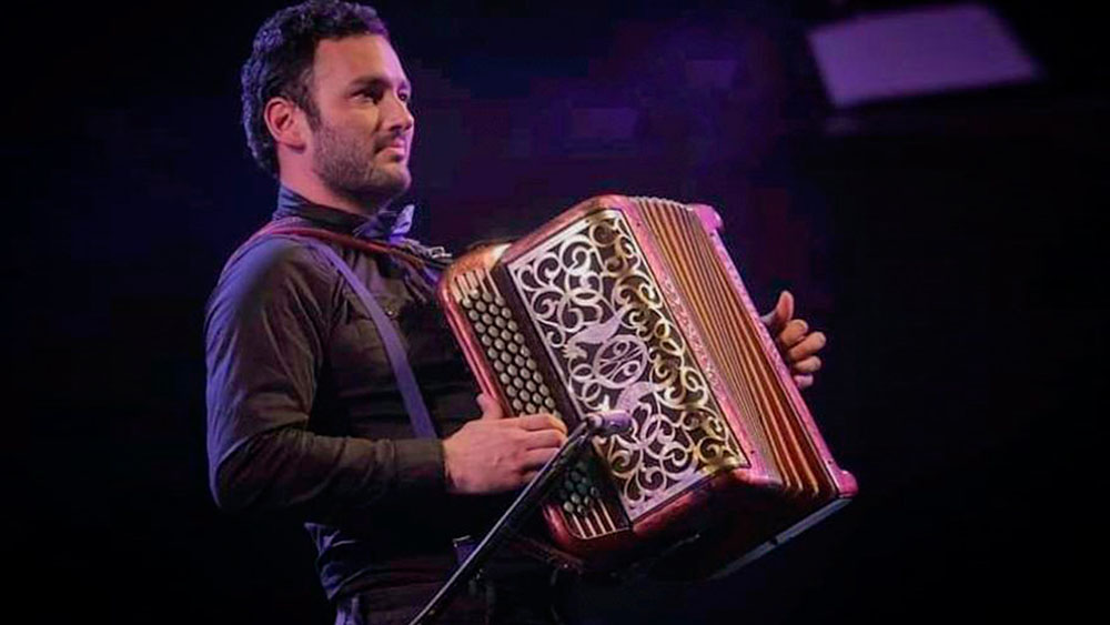 Rafa Encina y su acordeón