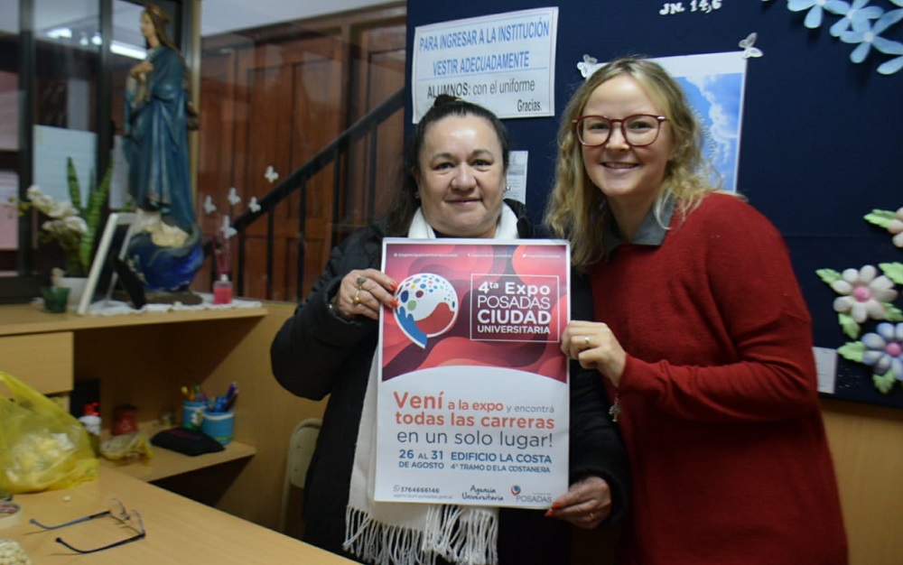 La 4ª Expo Posadas Ciudad Universitaria en escuelas del NEA y Paraguay