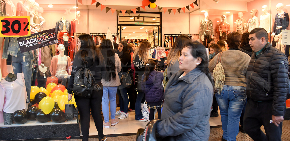 Intenso movimiento y con ventas superiores al 10% del año pasado