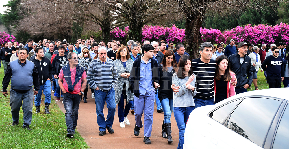 Despidieron los restos del sindicalista y político Julio Héctor “Cachilo” Rodríguez