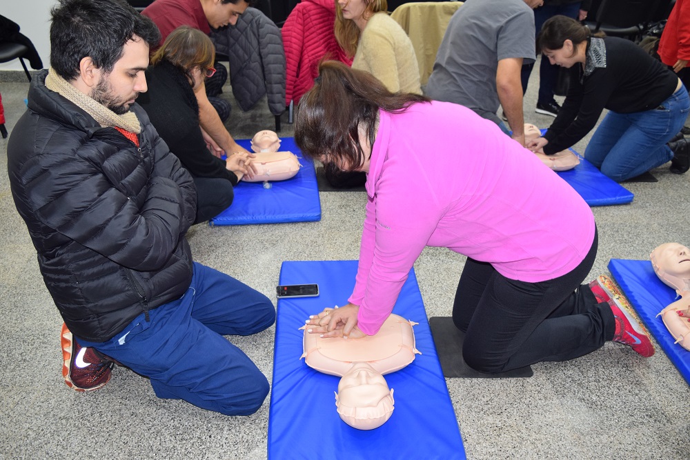 “Con RCP desde el primer minuto existe un 90% de posibilidades de sobrevivir”