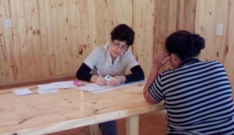 La capilla Virgen del Carmen se transformó en salita por unas horas