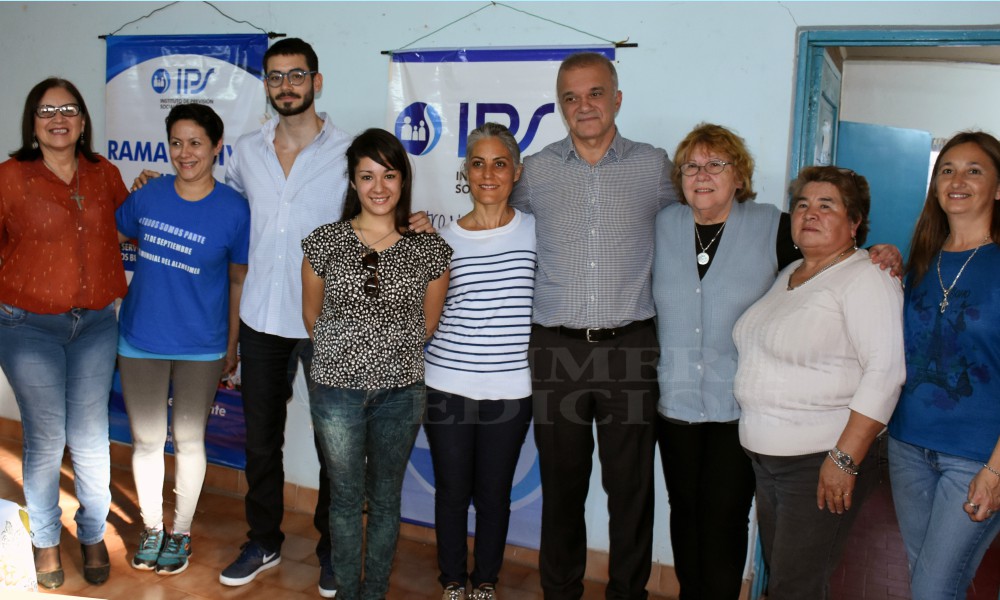 La delegación IPS de barrio Belgrano presentó sus talleres para adultos mayores