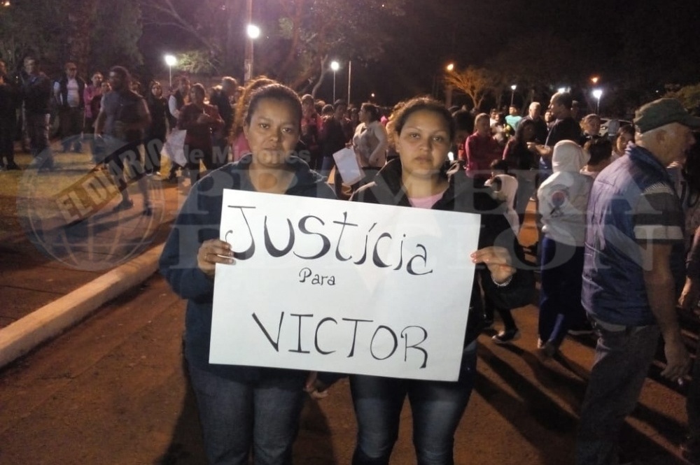Más de 500 personas marcharon por justicia para Víctor