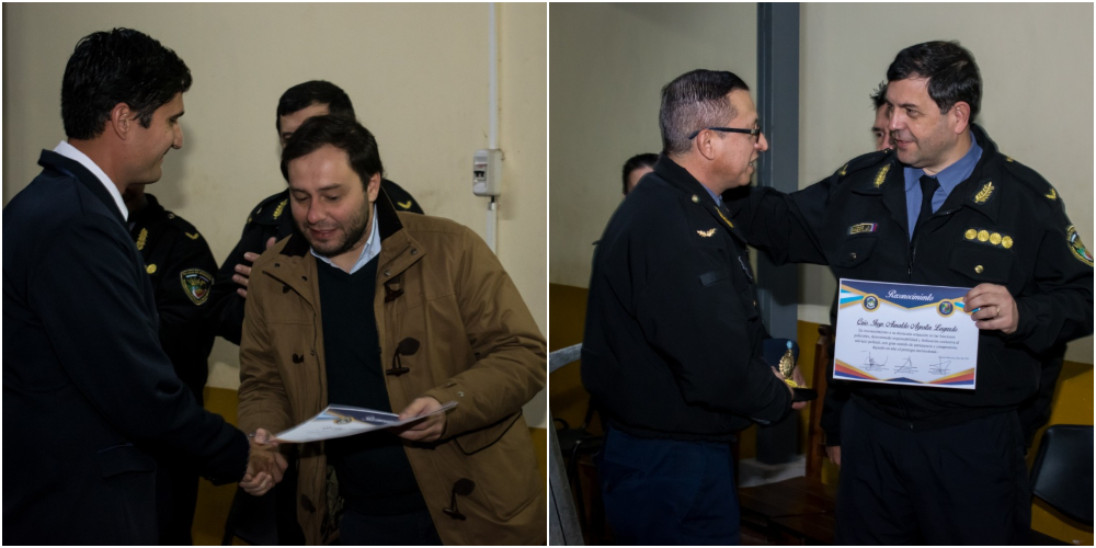 Reconocimiento para integrantes de la Policía Comunitaria