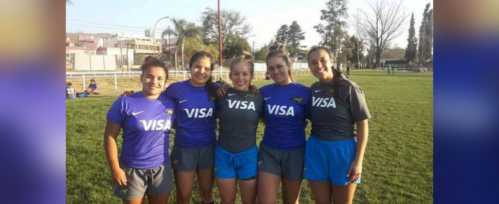 Rugbiers misioneras en un campus de la Selección Argentina