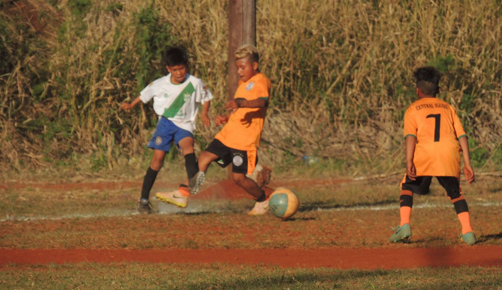 Con el aro  en la mira