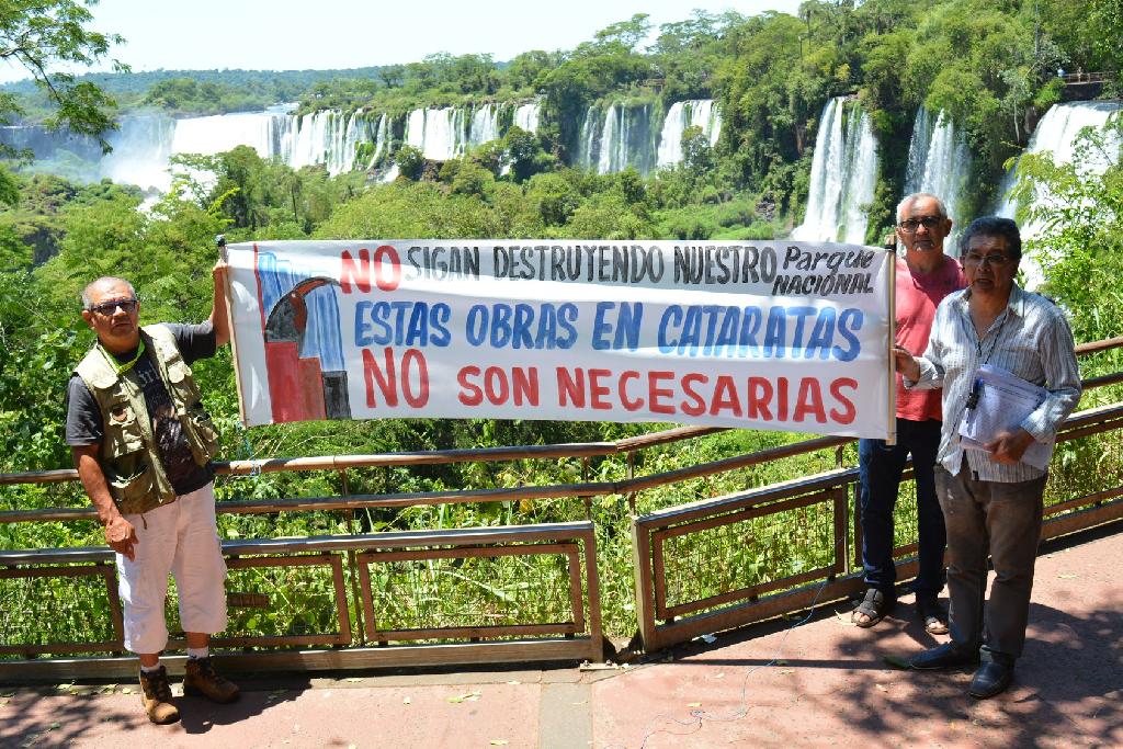 Denuncian que apuran las obras en el Parque Iguazú sin evaluación de impacto