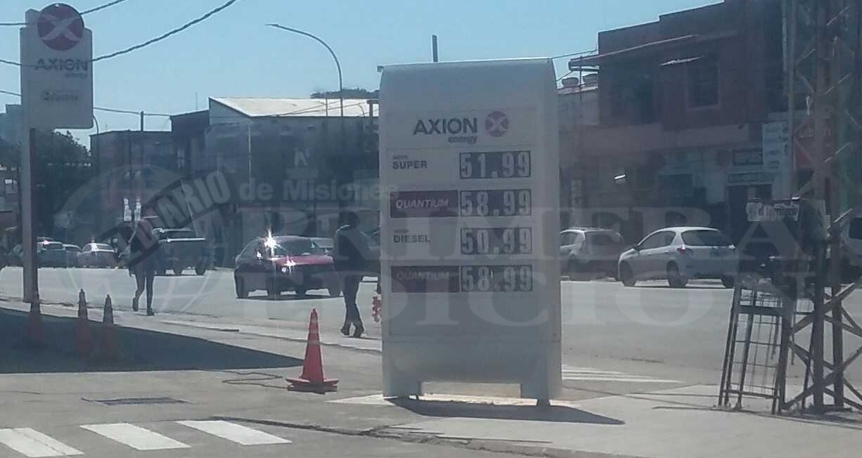 Una petrolera incrementó el precio de sus combustibles en Posadas