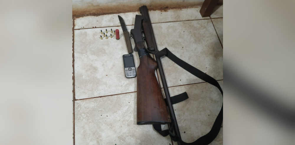 Amenazó de muerte a su pareja y fue detenido