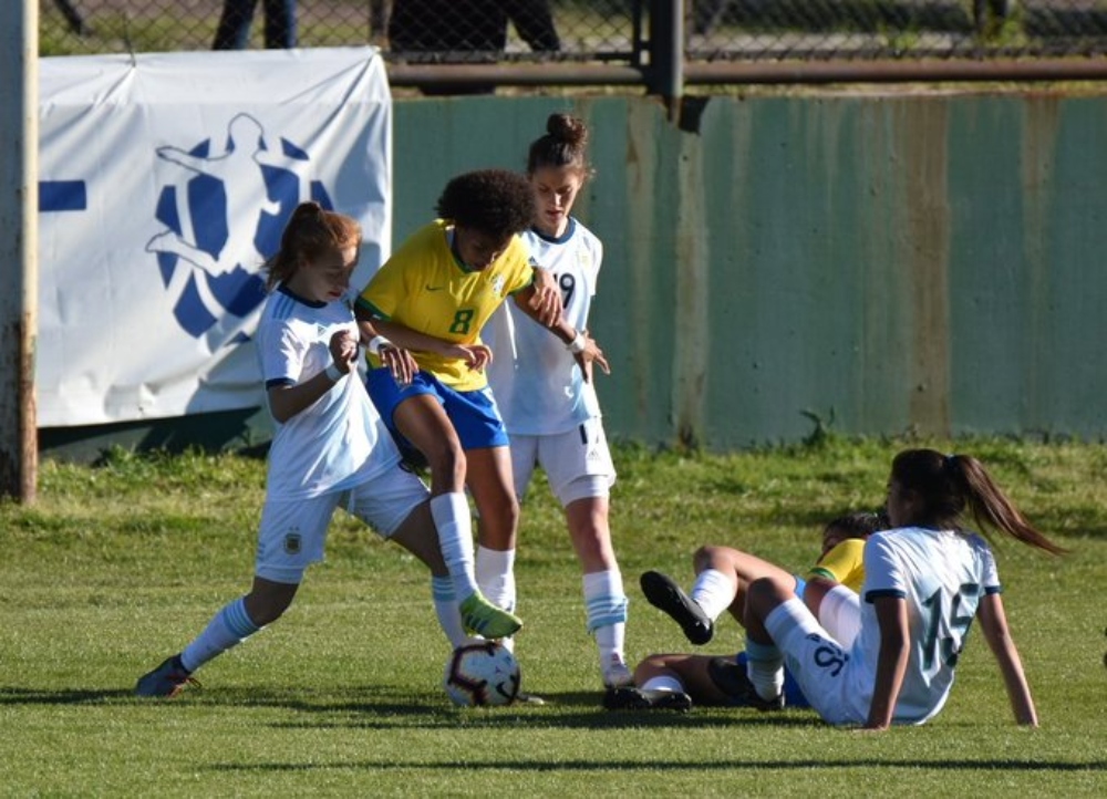 Con Milagros Otazú, Argentina perdió 3-0 ante Brasil en la Liga Sudamericana